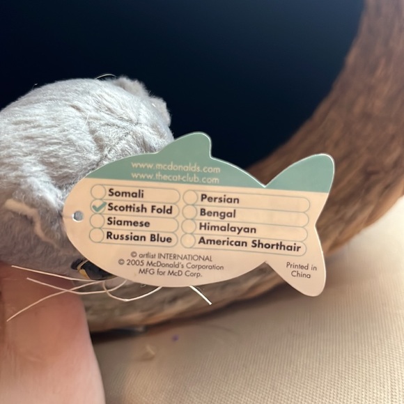 The Cat: Scottish Fold McDonald’s Toy - Picture 4 of 4